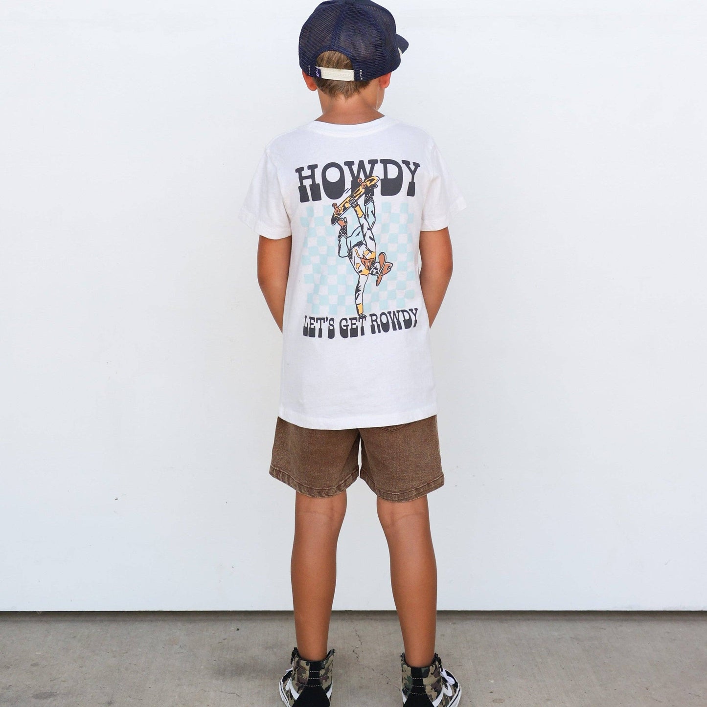 Howdy Let's Get Rowdy Kids Tee