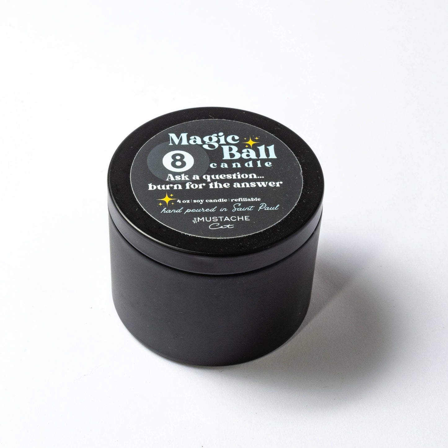 Magic 8 Ball Candle