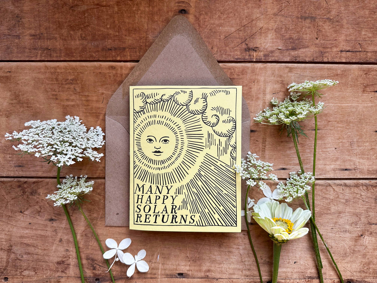 Birthday Solar Return Card