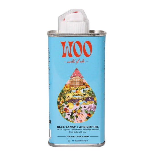 Organic WOO Blue Tansy + Apricot Oil