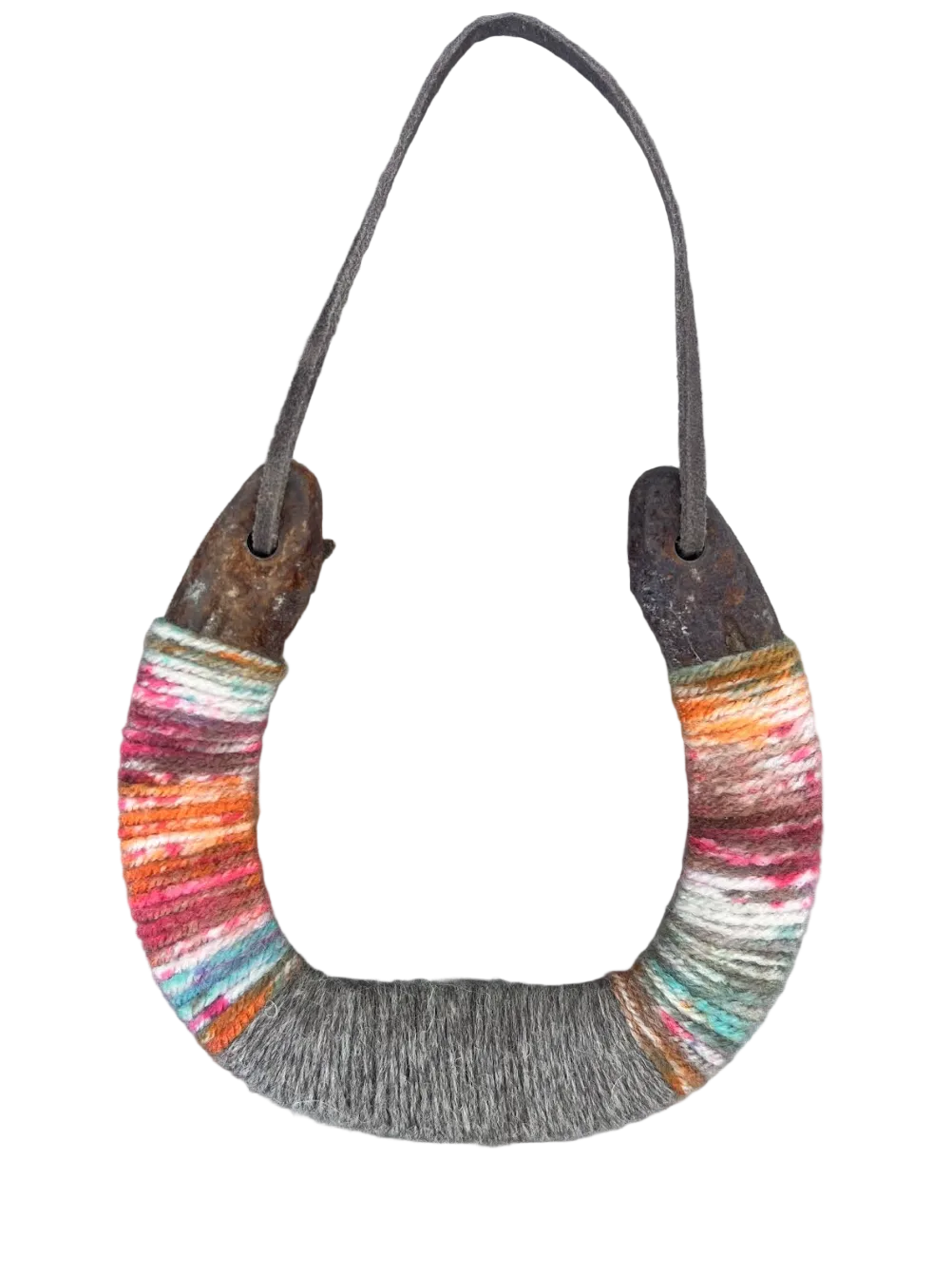 Up-cycled LUCKY Horseshoes