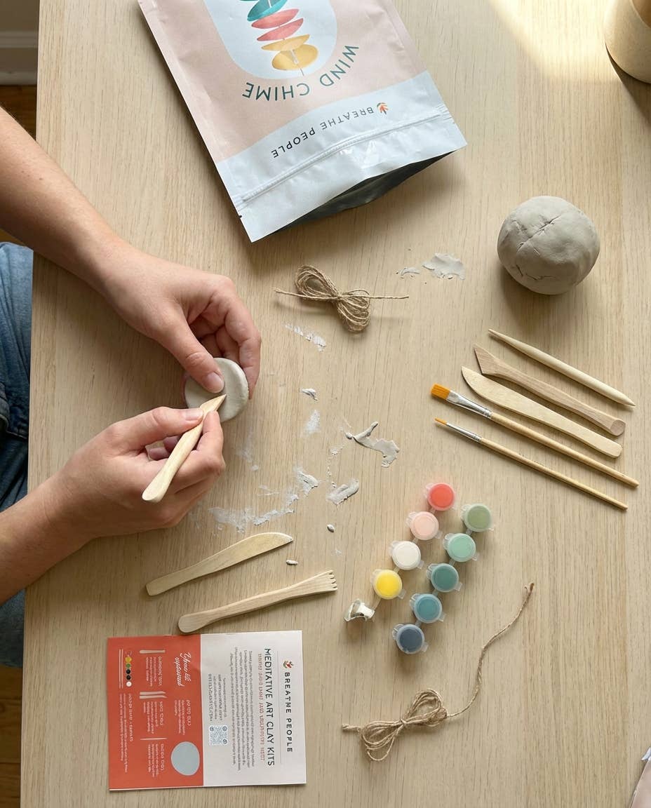 Wind Chimes DIY Craft Clay Kit
