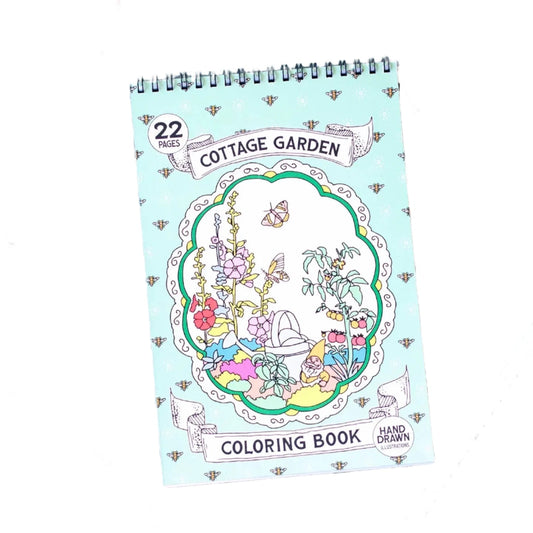 Cottage Garden Coloring Book