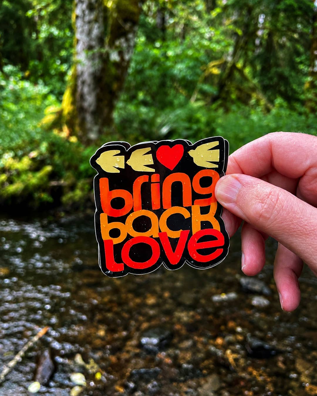 Bring Back Love Sticker