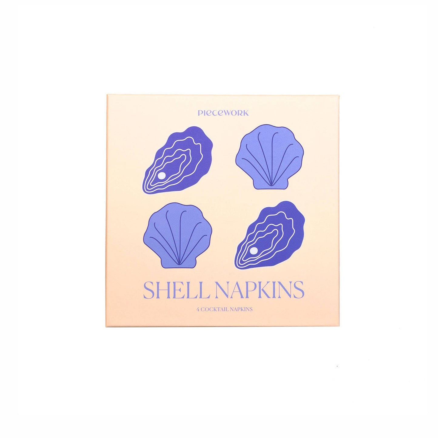 Shell Cocktail Napkins