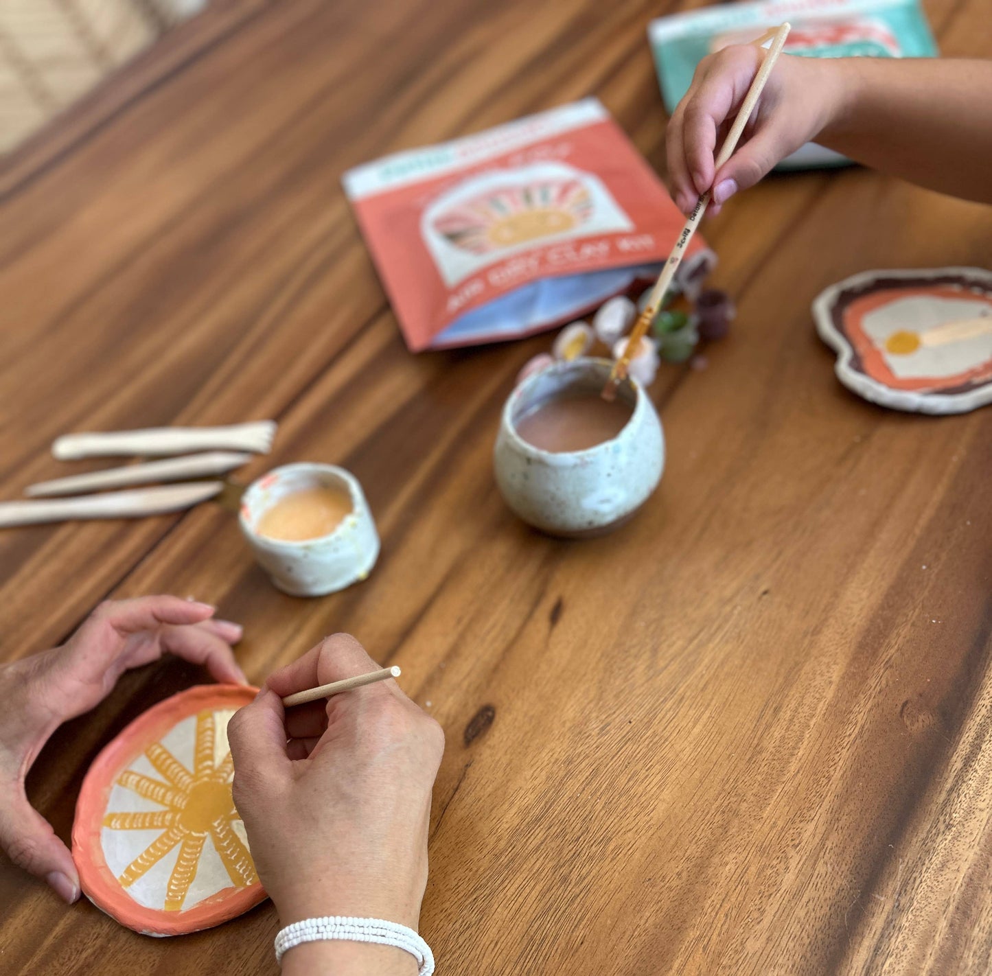 Trinket Dish KIDS DIY Clay Kit