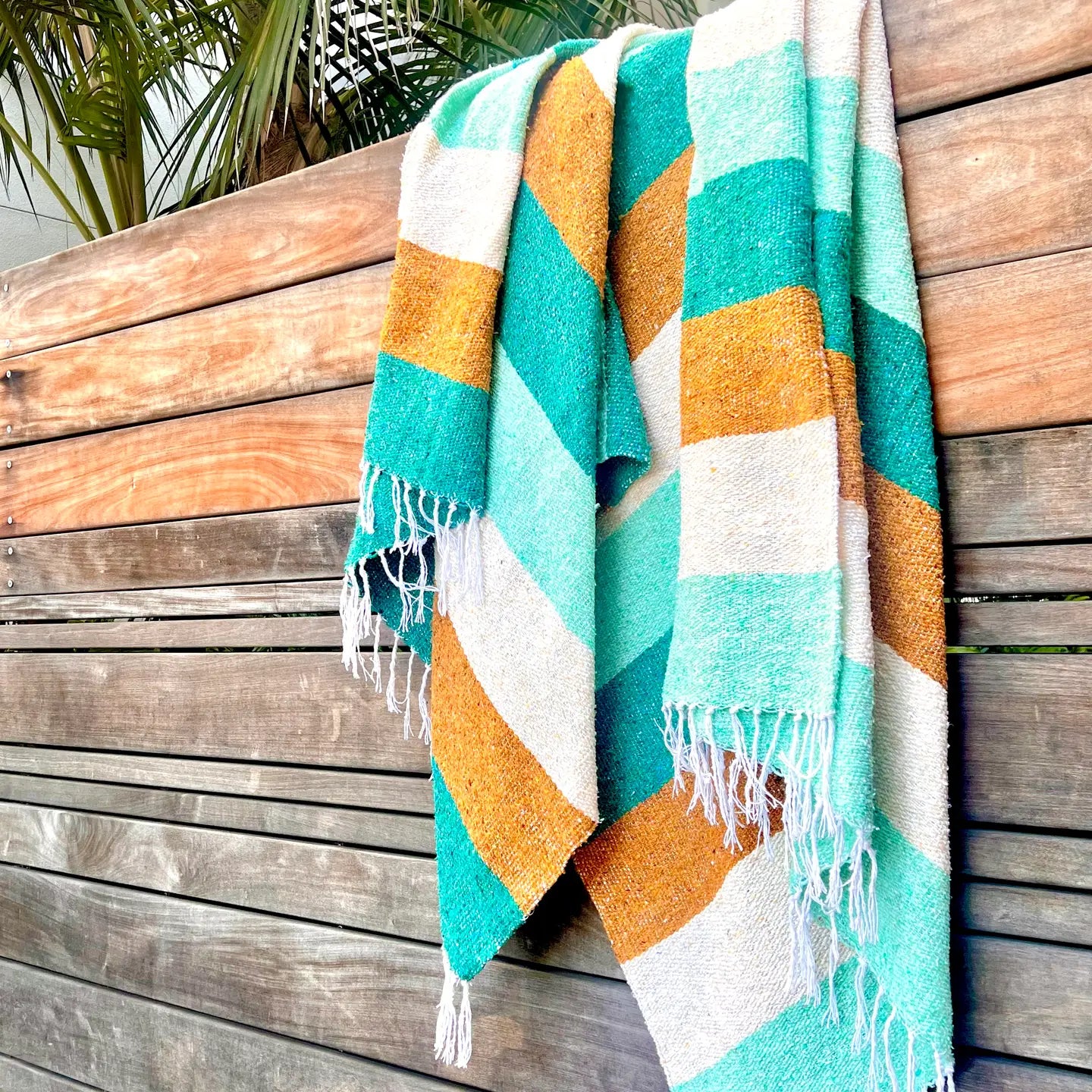 Golden Strand Throw Blanket