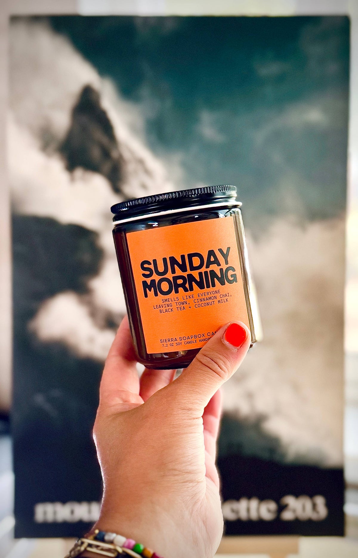 Sunday Morning Candle