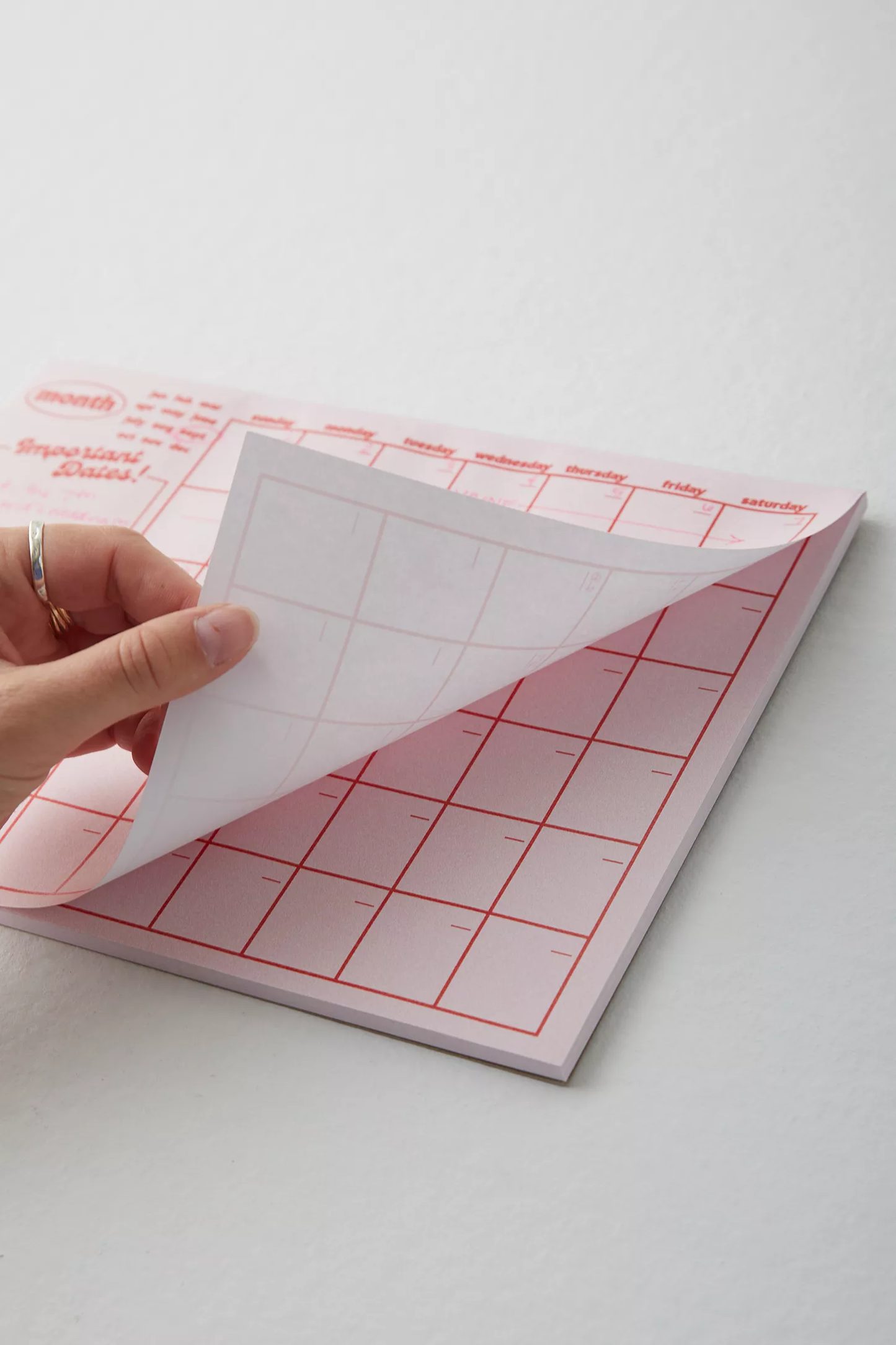 Monthly Notepad