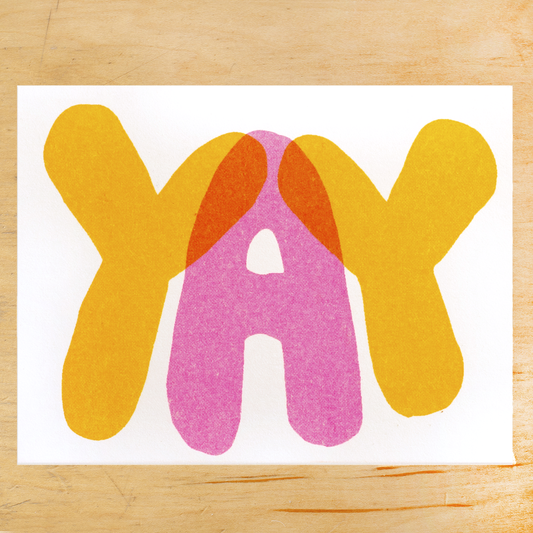 YAY GREETING CARD BOX OF 6