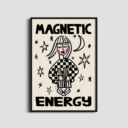 Magnetic Energy 5.8x8.3 Print
