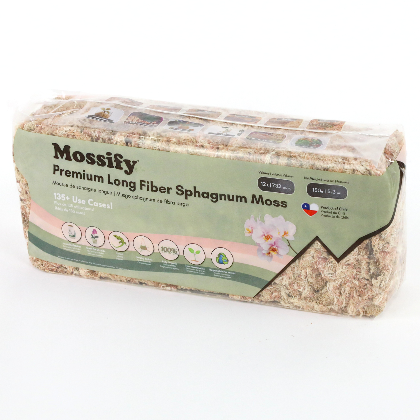 Long Fiber Sphagnum Moss