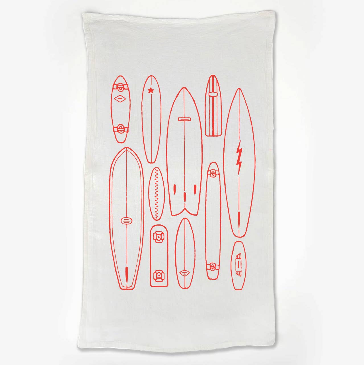 Boards Tea Towel 