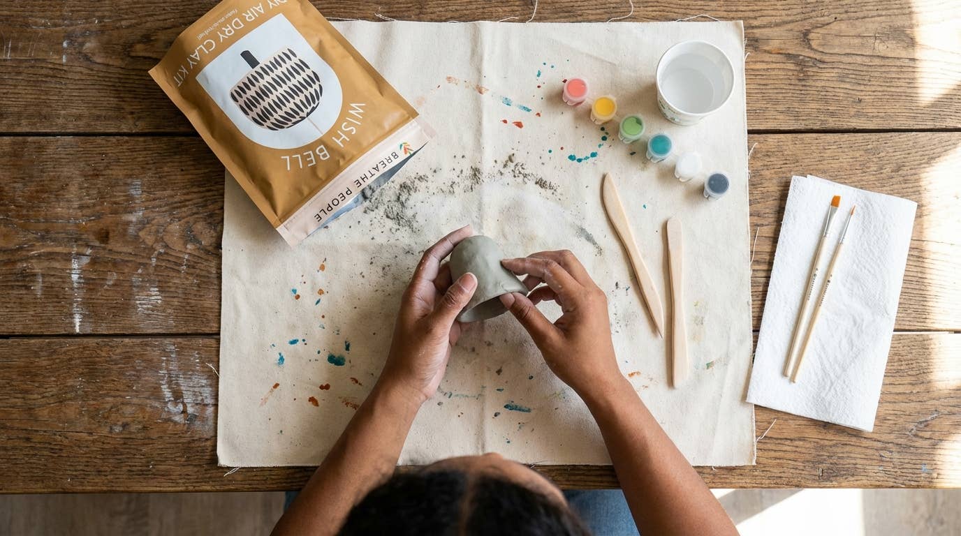 Wish Bell DIY Craft Clay Kit
