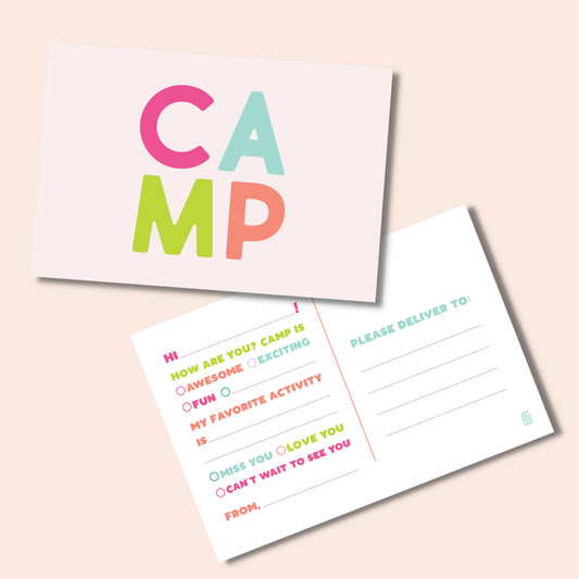 Camp Postcard