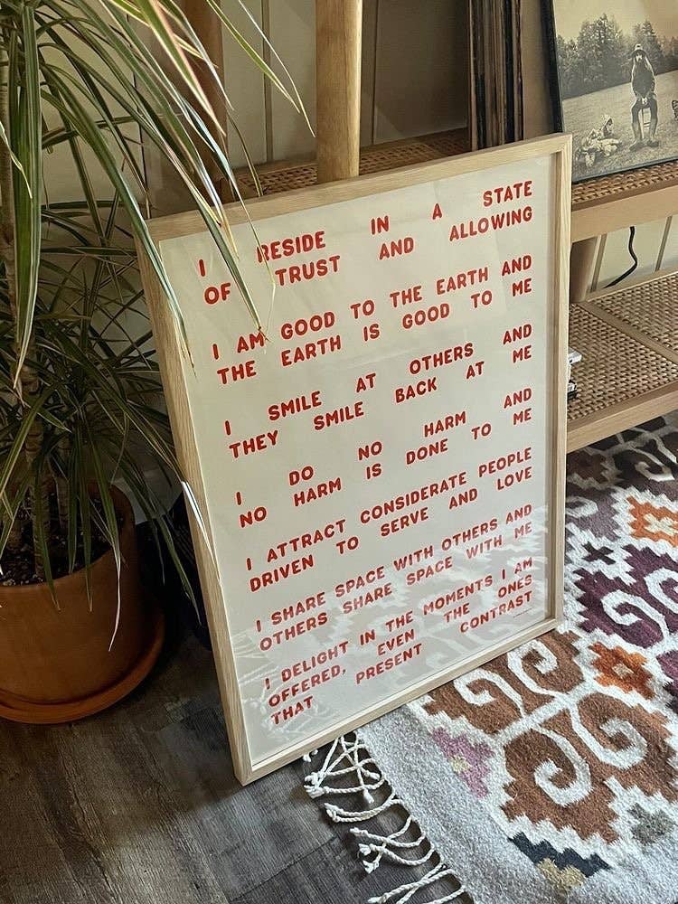 I Smile At Others Print