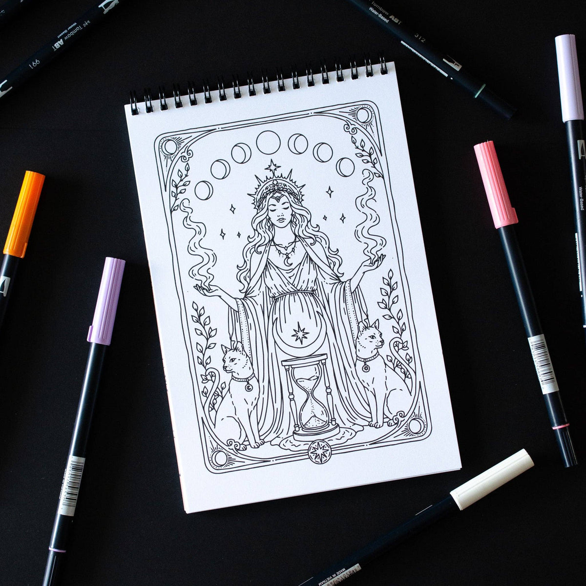 Magic Apothocary Coloring Book