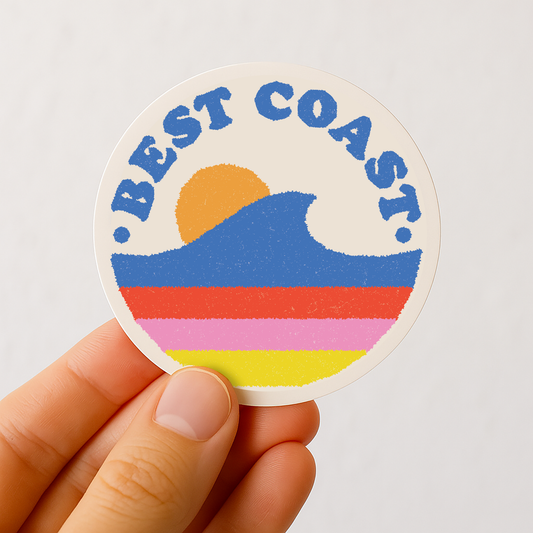 Best Coast Sticker