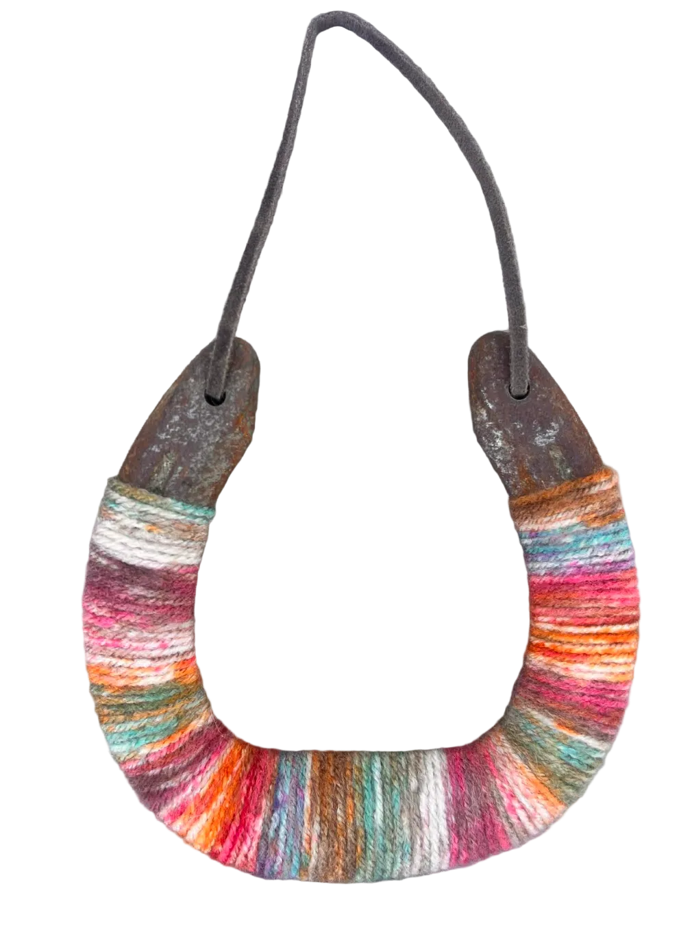 Up-cycled LUCKY Horseshoes