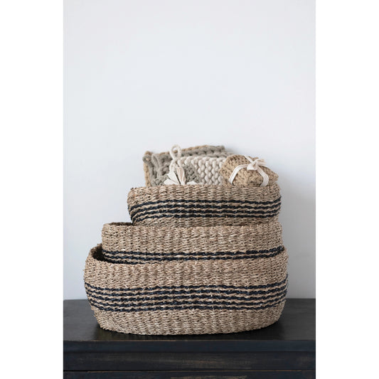 STRIPE BASKET TRAY