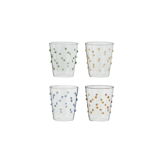 Glass Dot Water Glass