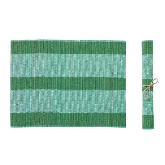 Teal Bamboo Placemat