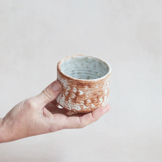 White Chamois/Buttermilk Basket Coffee Cup