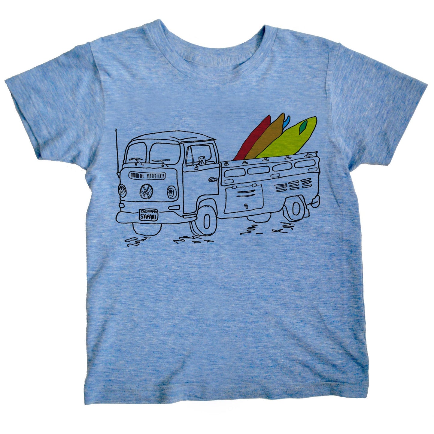 Surf Safari Triblend Kids Tee
