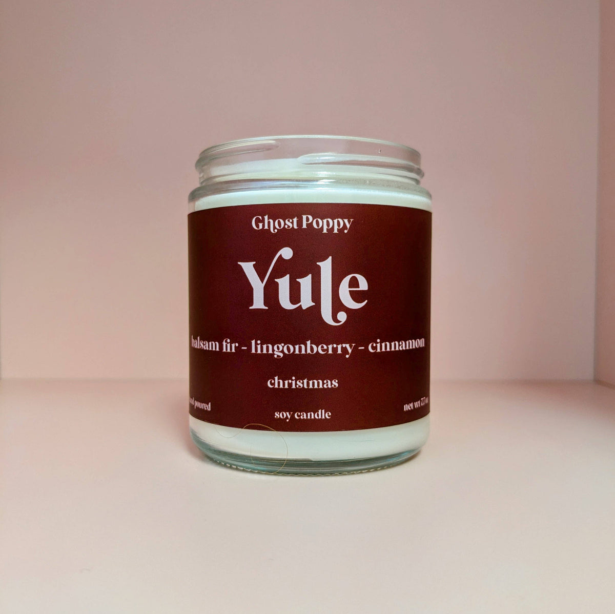 Yule Christmas Candle