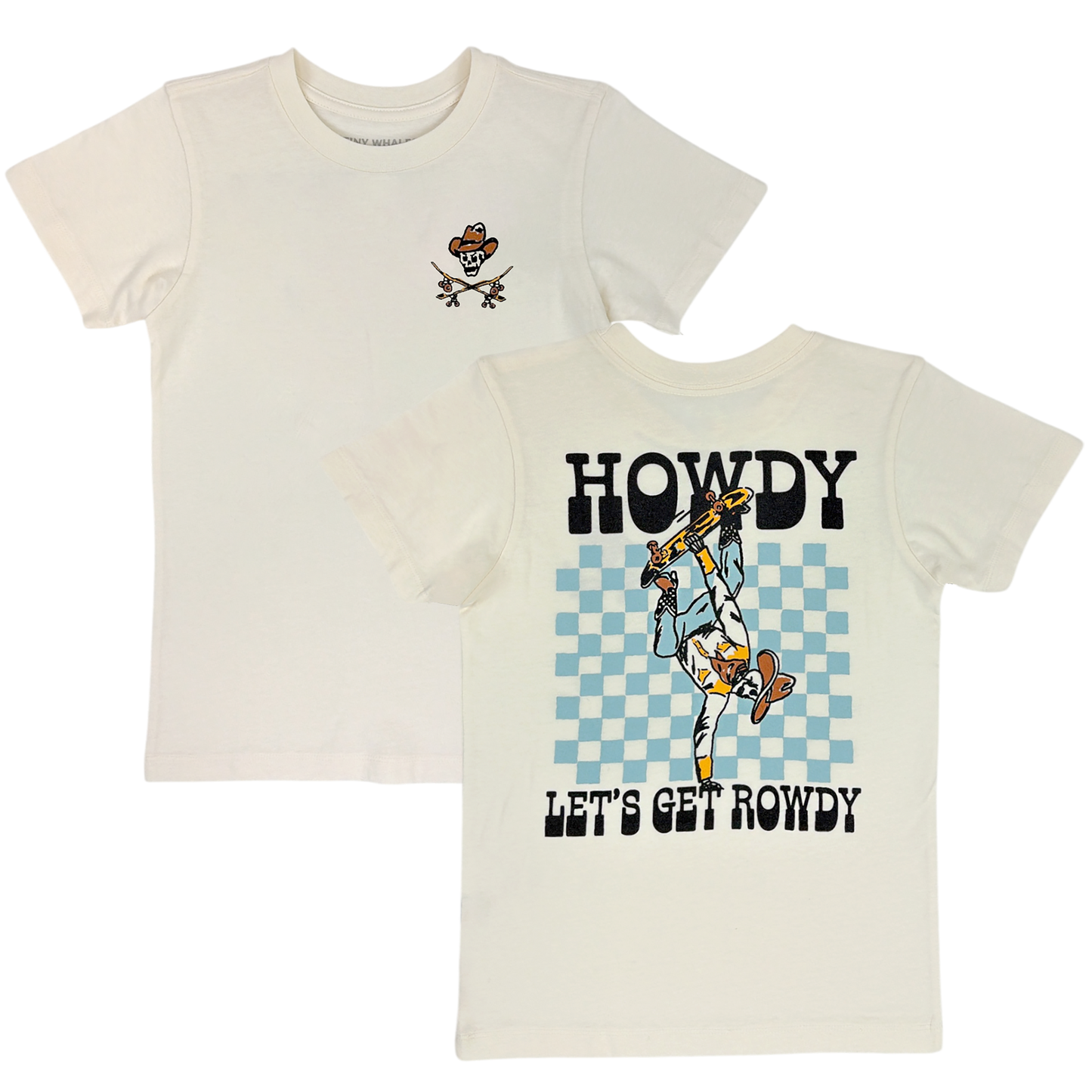 Howdy Let's Get Rowdy Kids Tee