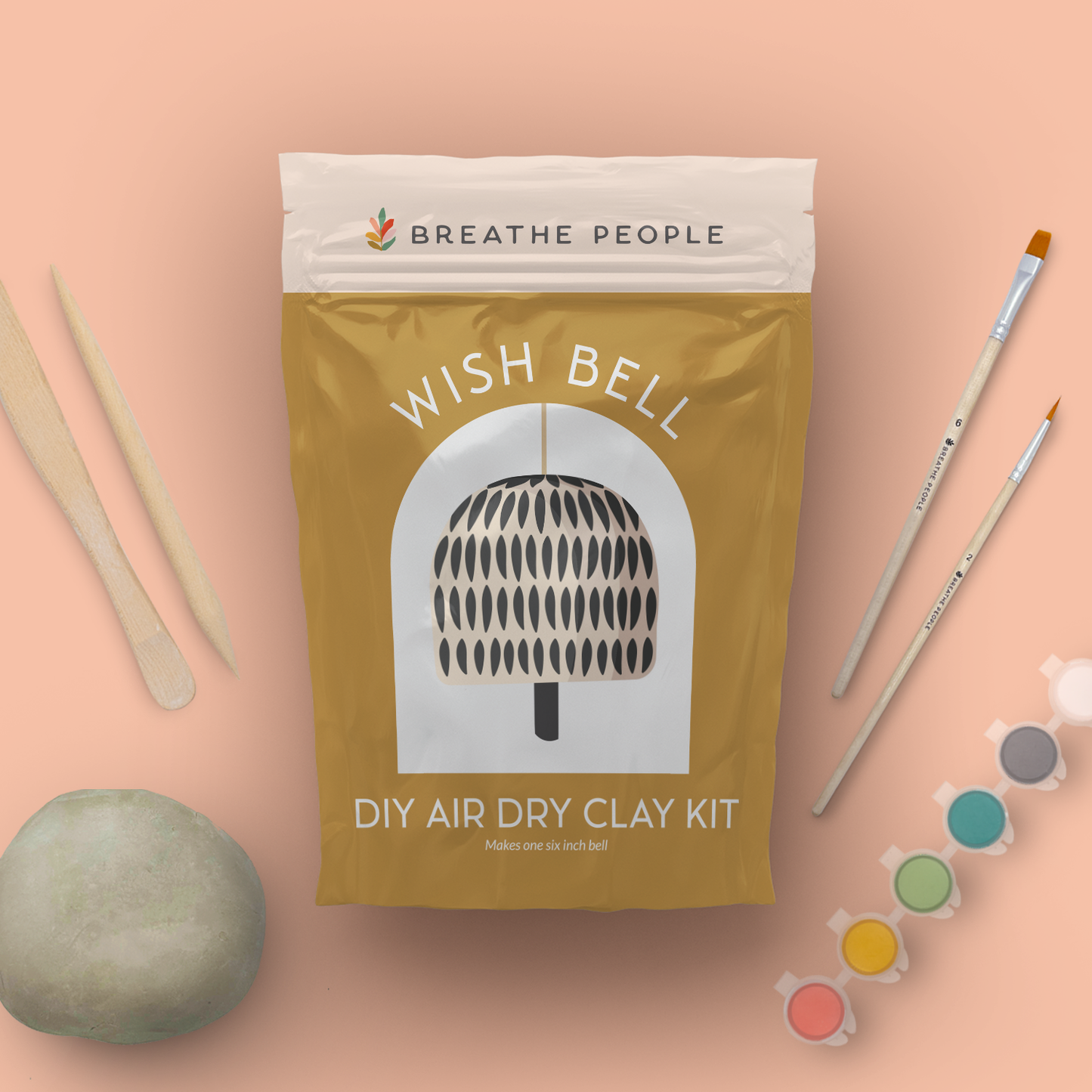 Wish Bell DIY Craft Clay Kit