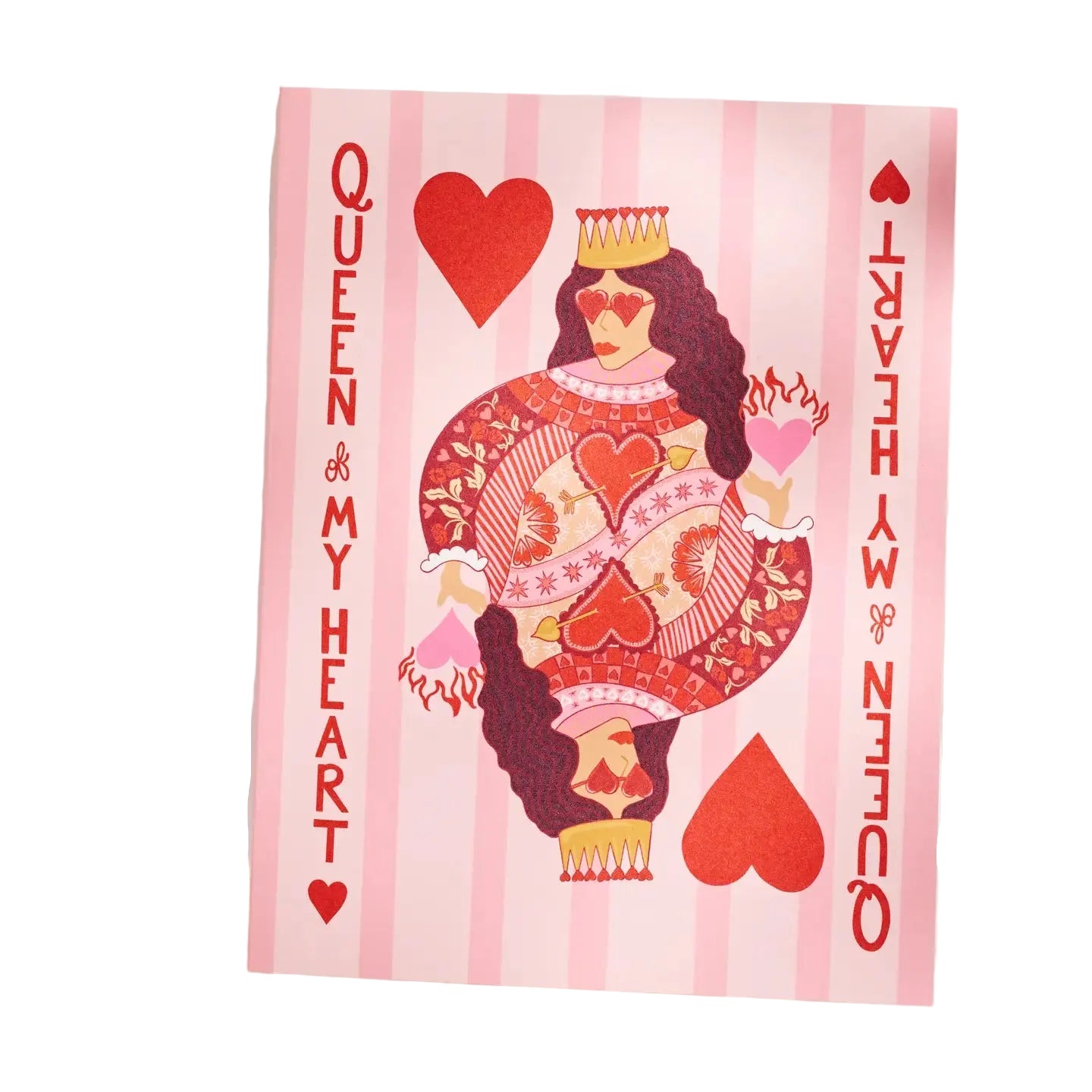 Queen of My Heart Card