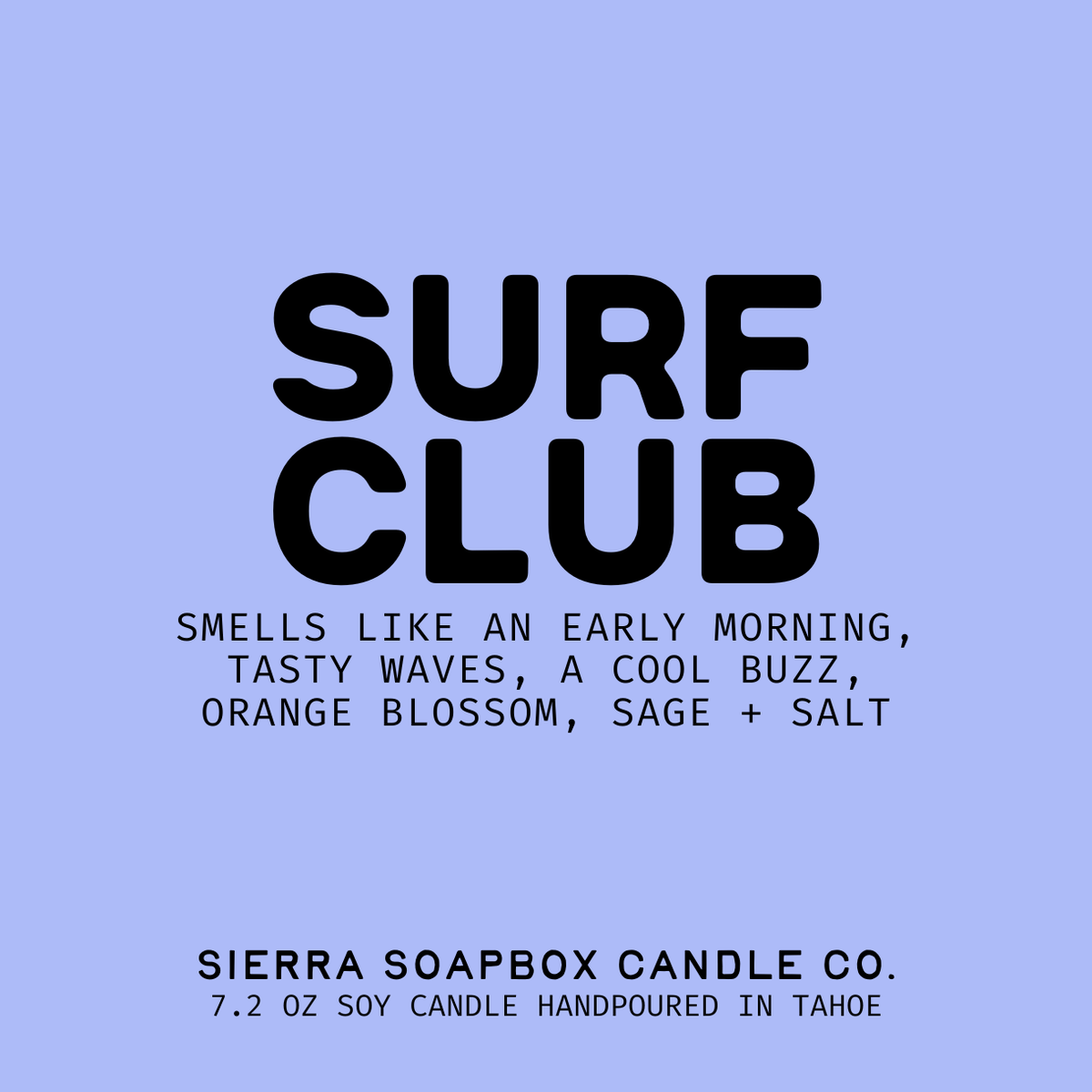 Surf Club Candle