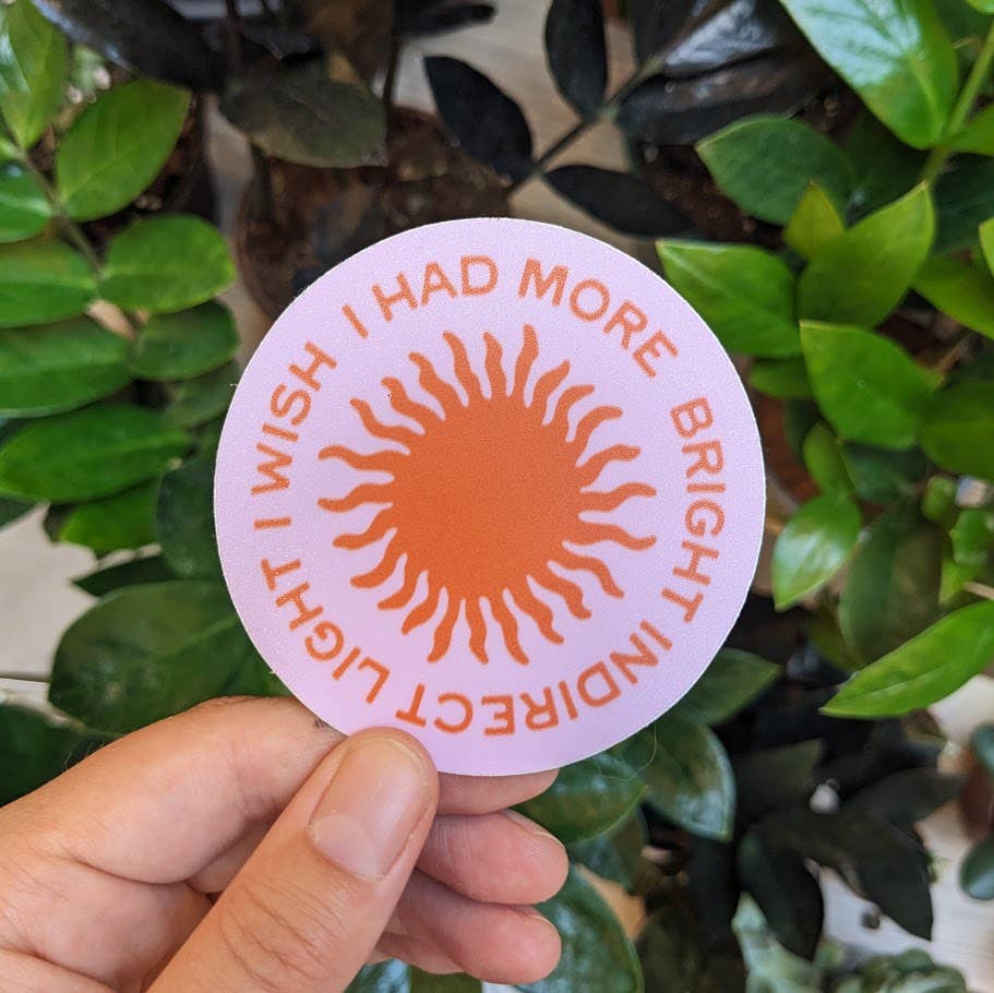 Funny Houseplant Sticker
