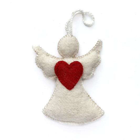 Felt Heart Angel