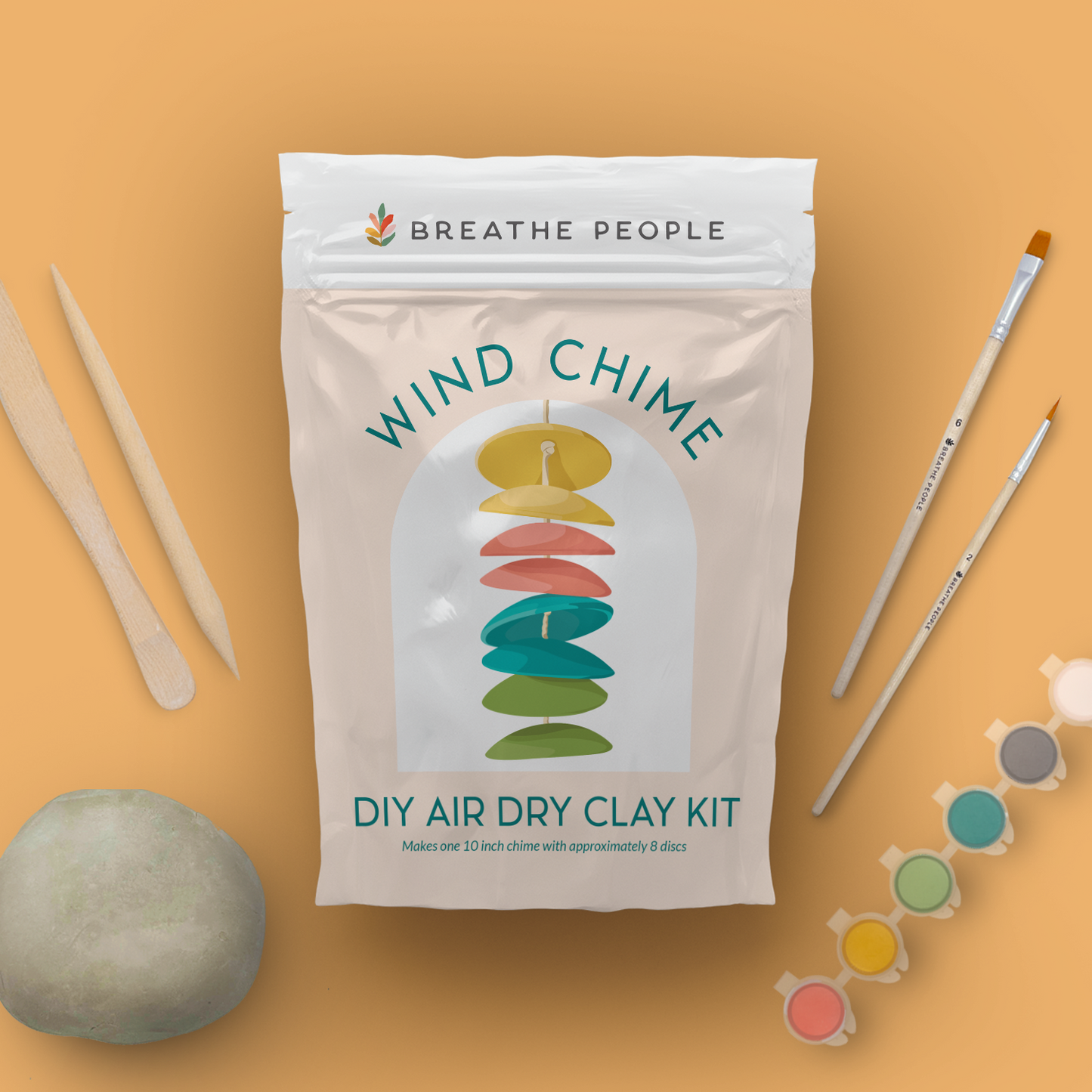 Wind Chimes DIY Craft Clay Kit