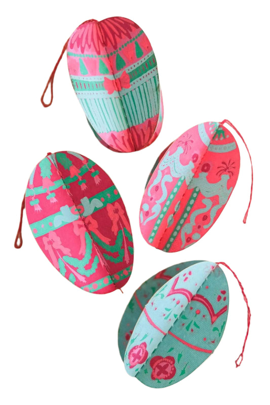 East End Easter Egg Paper Ornaments