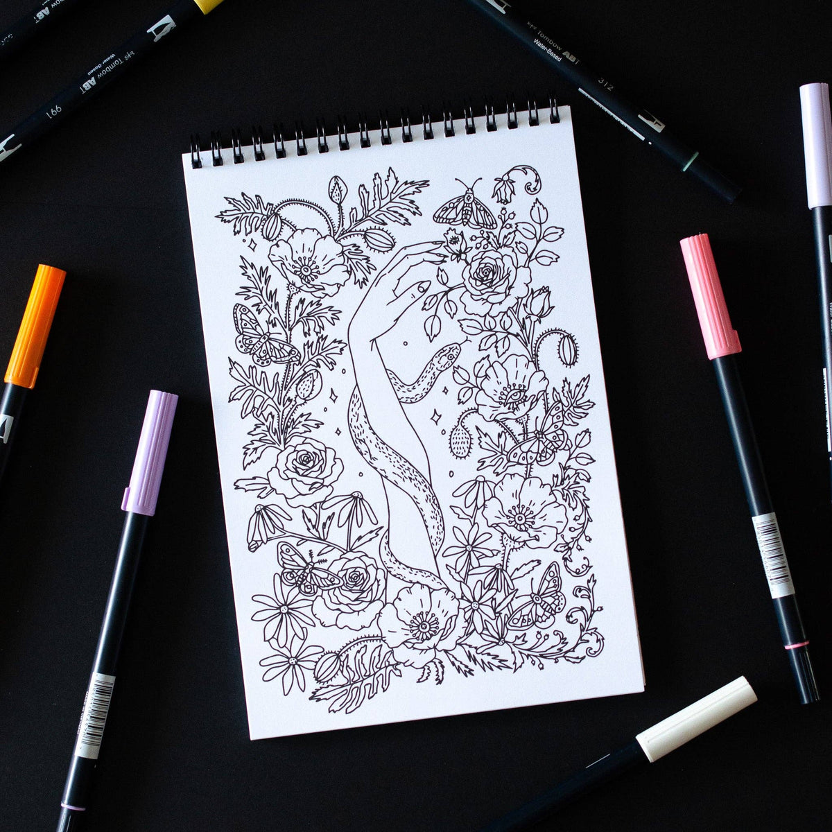 Magic Apothocary Coloring Book