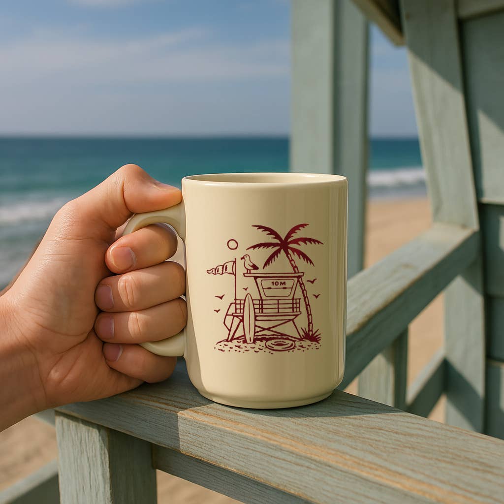 Lifeguard Tower Mug