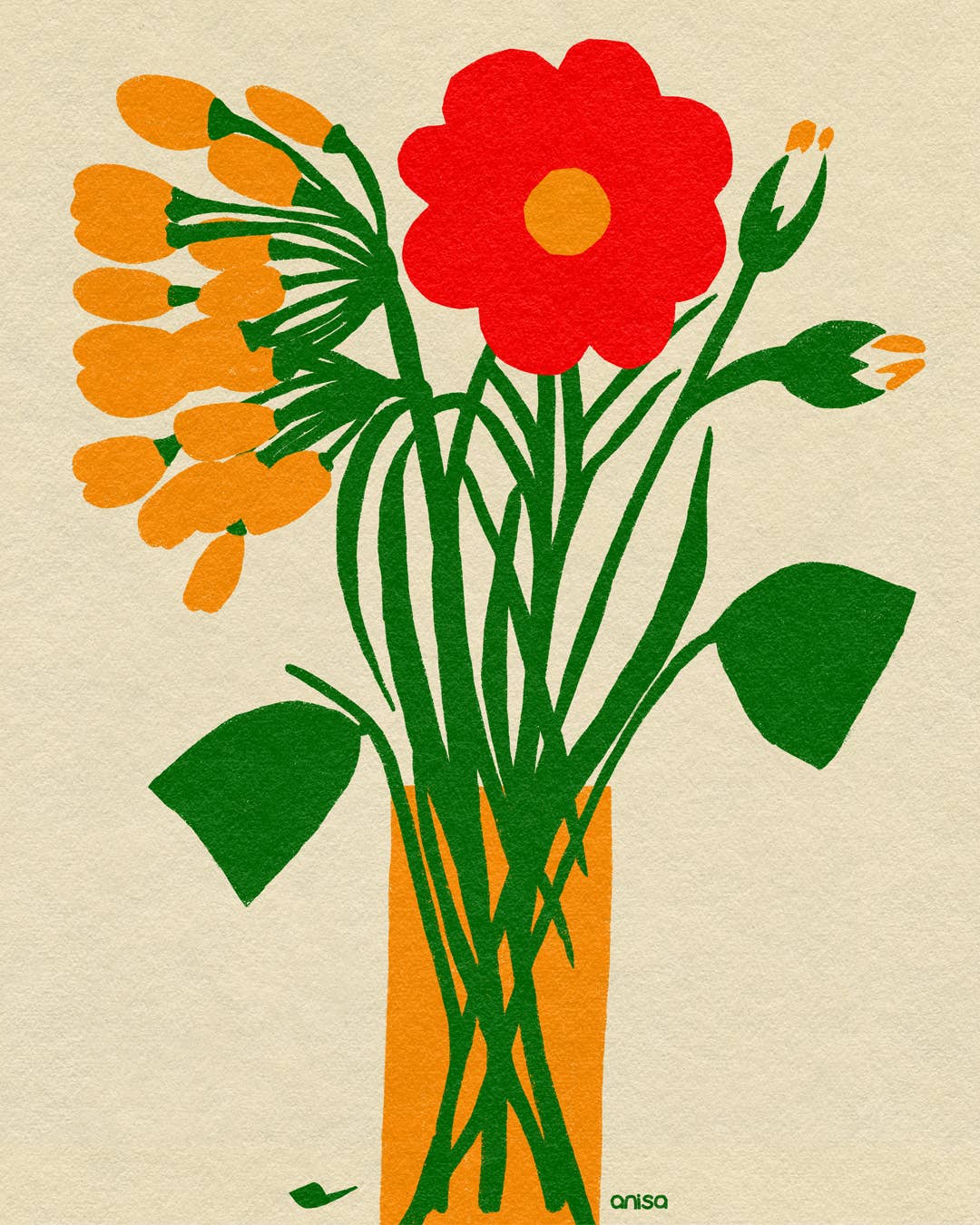 Fresh Picked Bouquet 8x10 Print