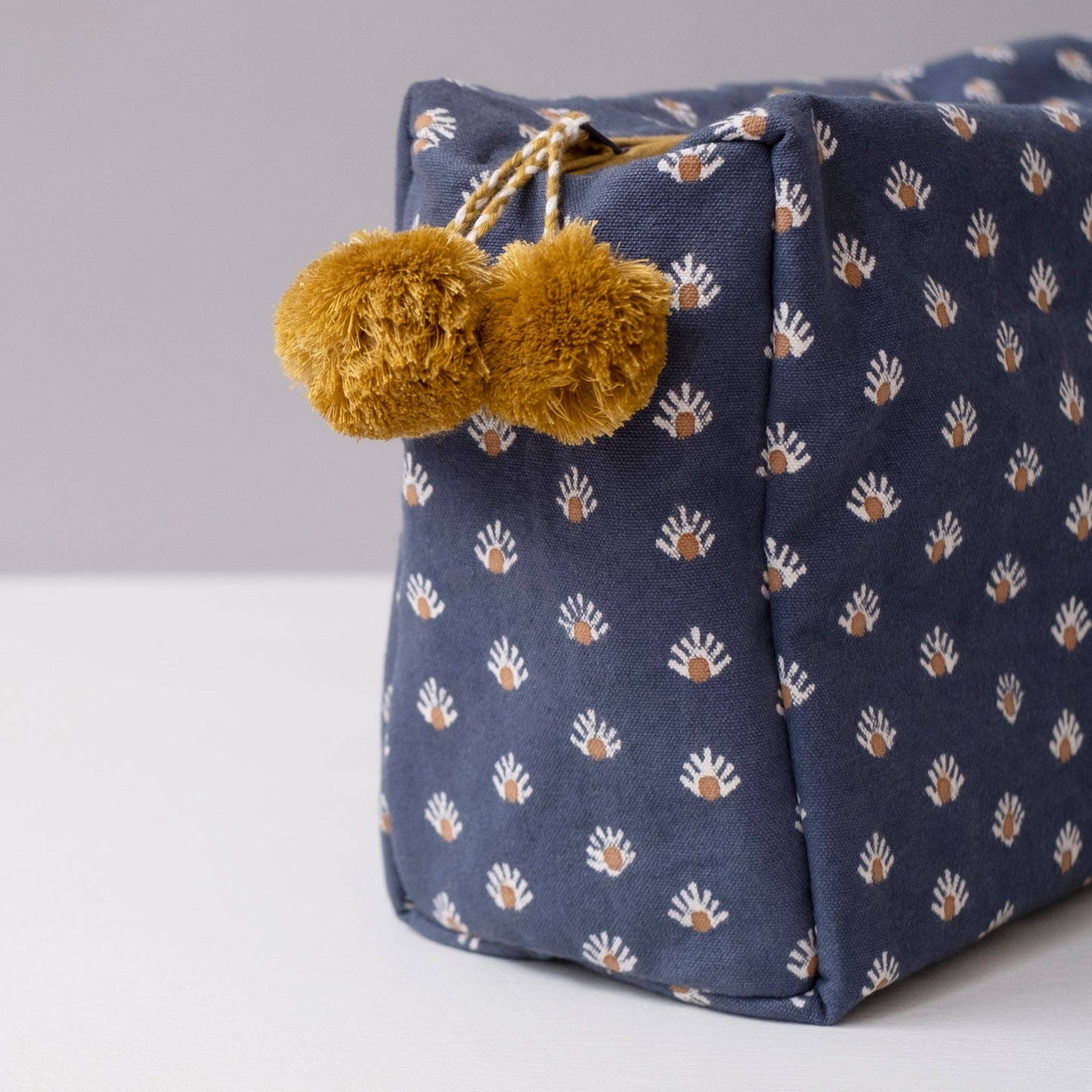 Block Print Toiletry Bag