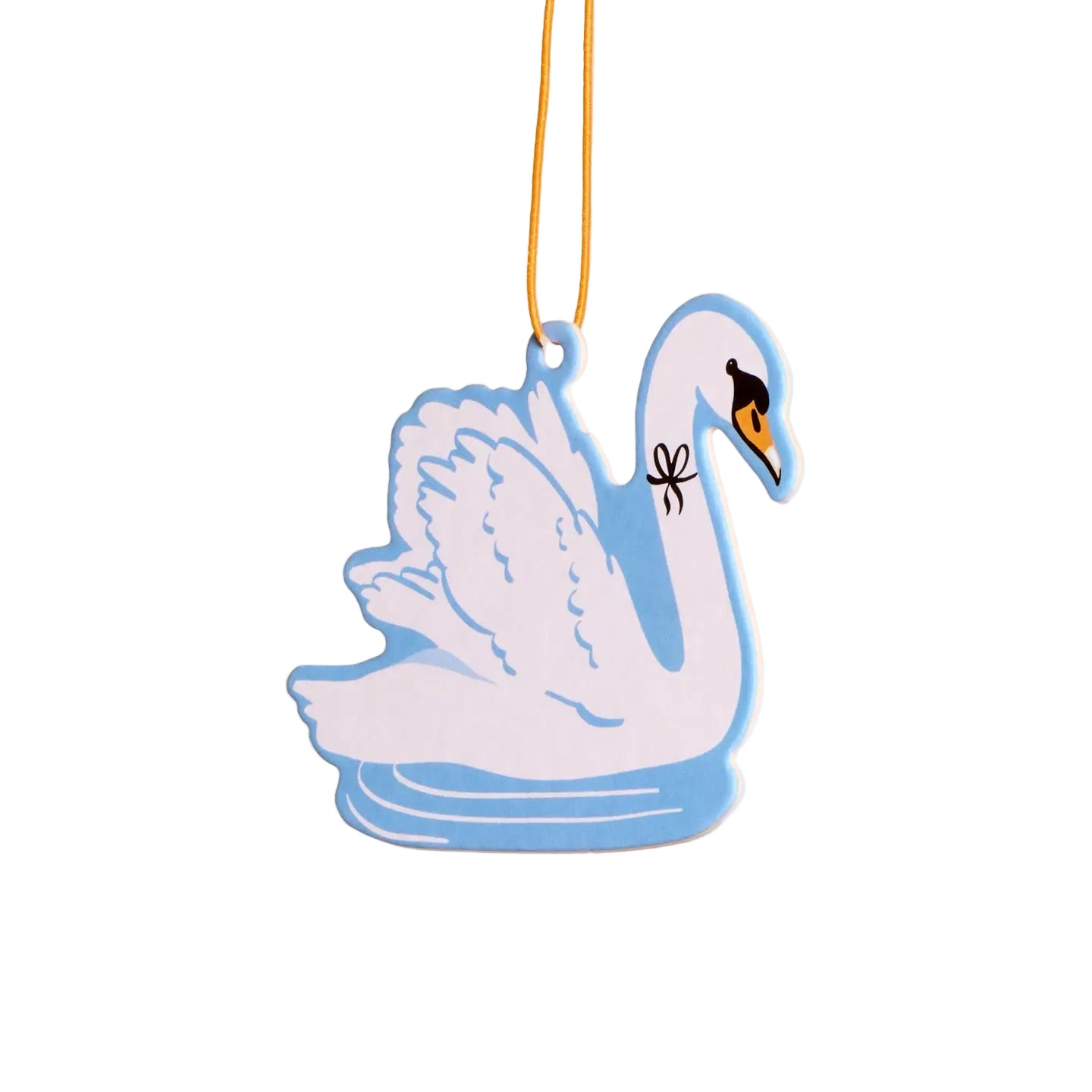 A Maker's Post Swan Air Freshener
