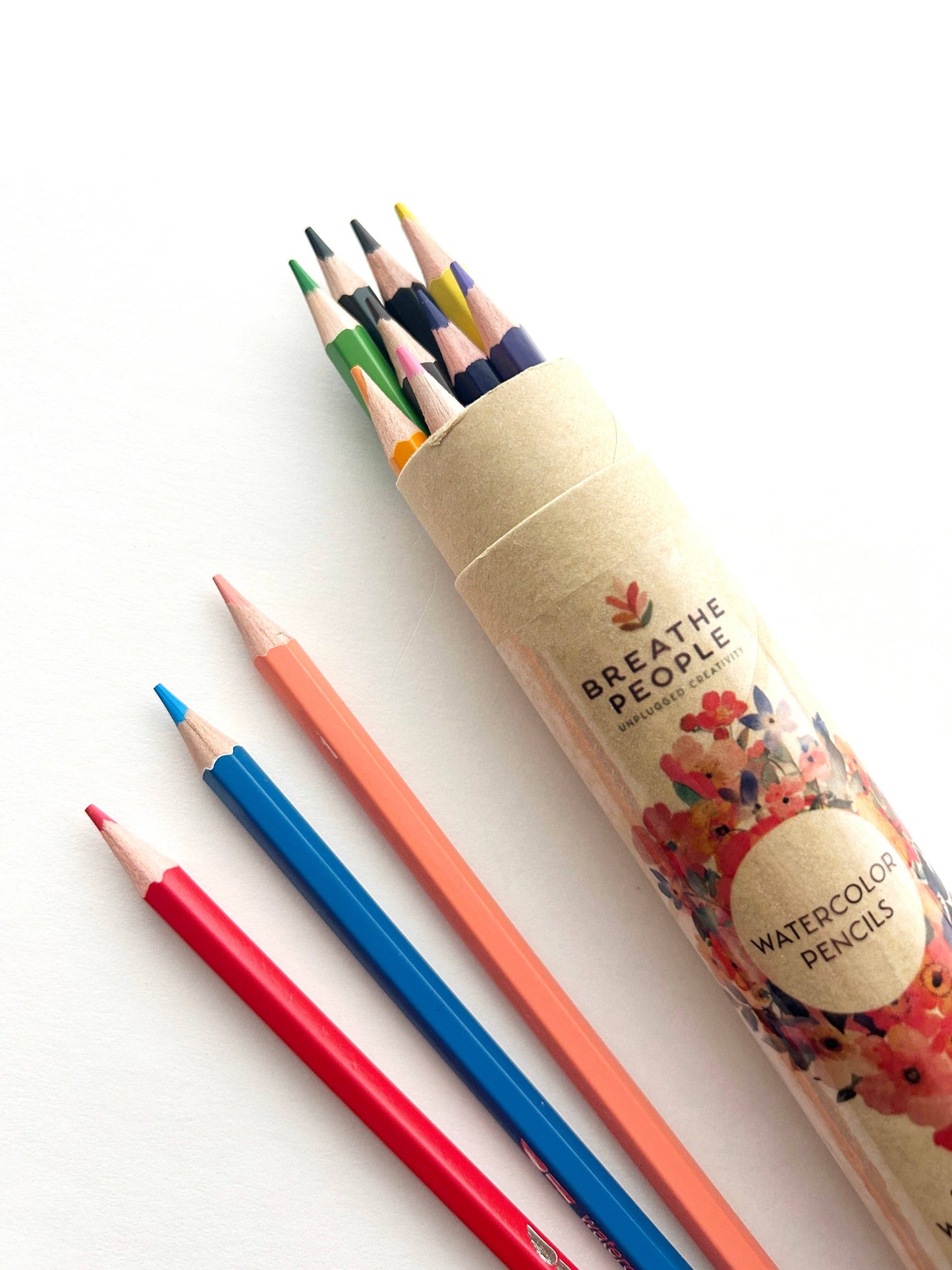 12-Color Watercolor Pencils