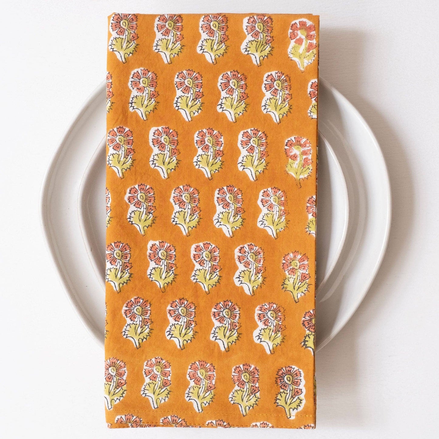 Block Print Napkins set/4