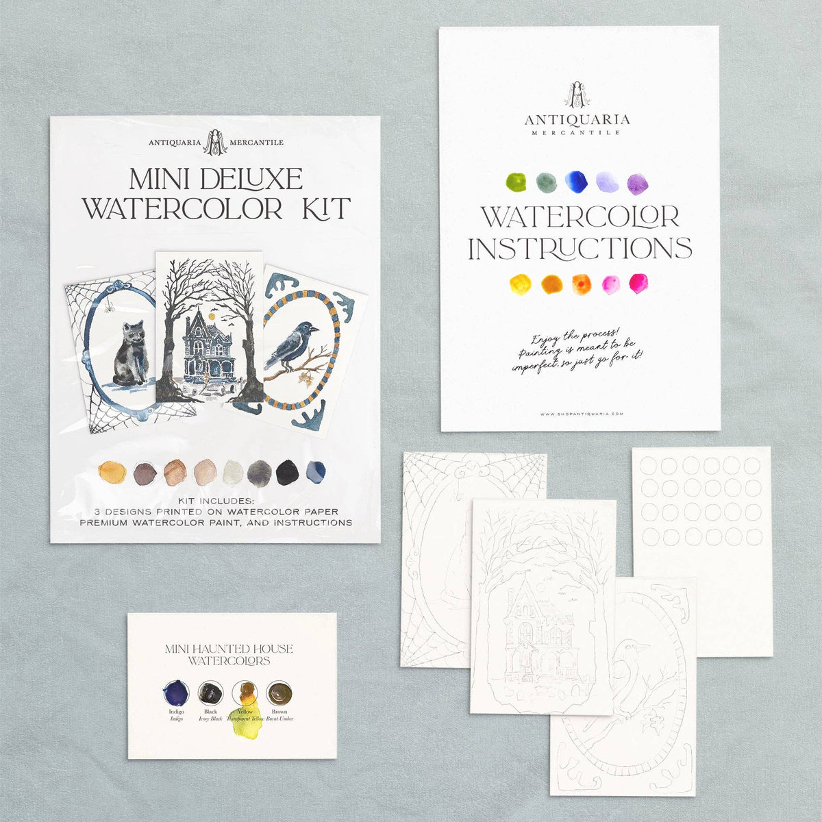 Mini Watercolor Kit: Halloween