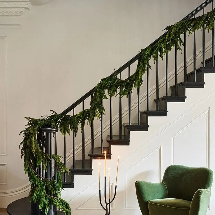 Real Touch Norfolk Pine Garland - 180"