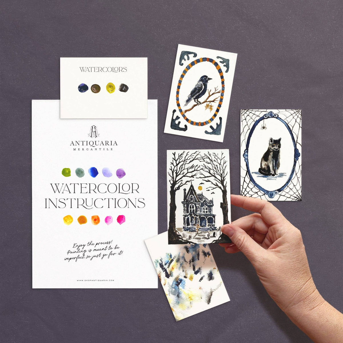 Mini Watercolor Kit: Halloween