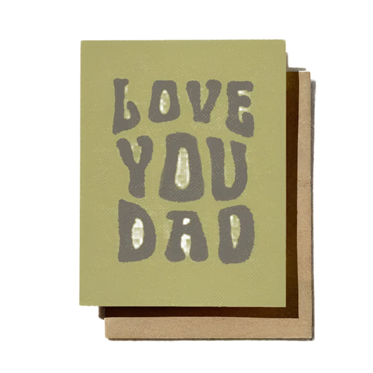 Love You Dad Card