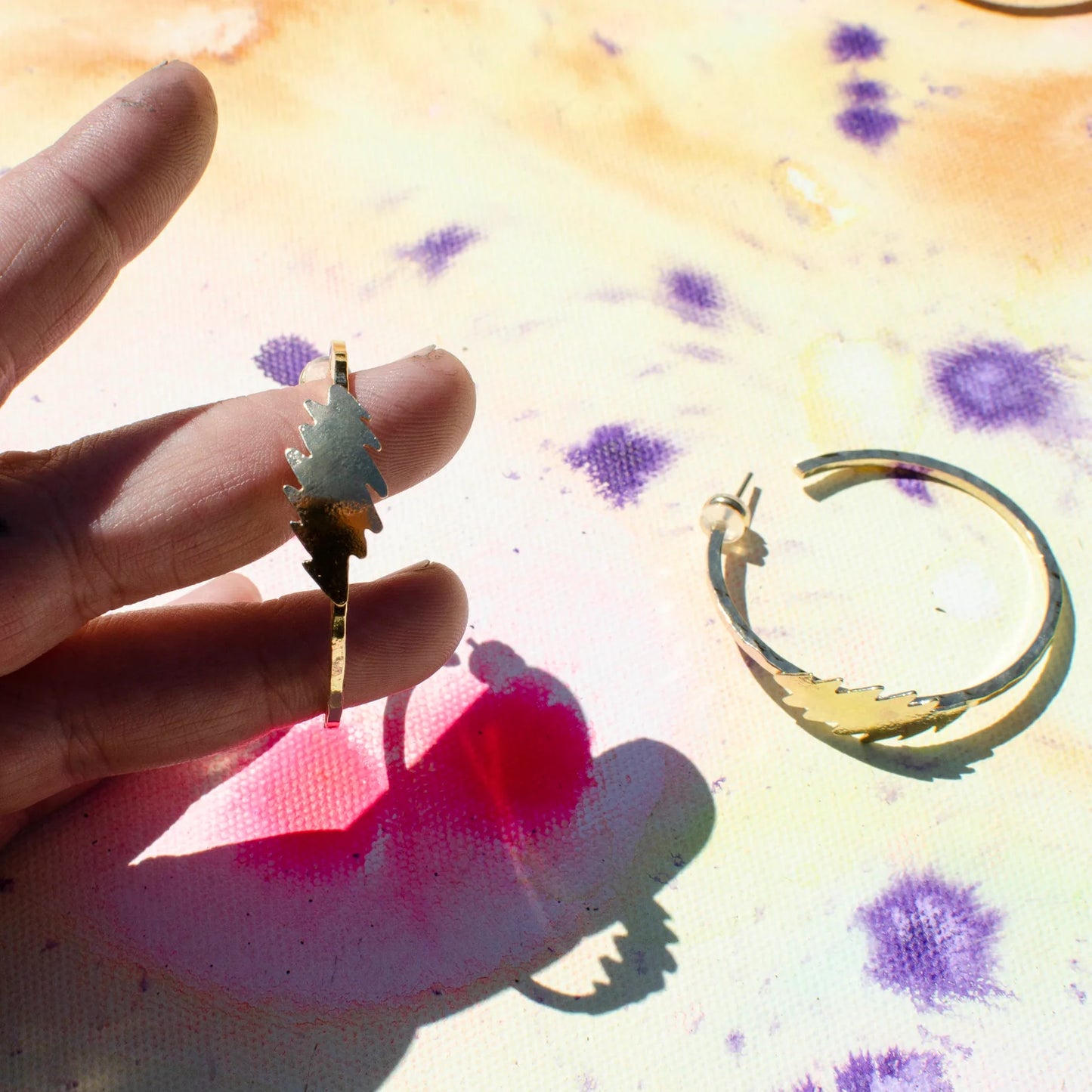 Grateful Dead Bolt Hammered Hoops