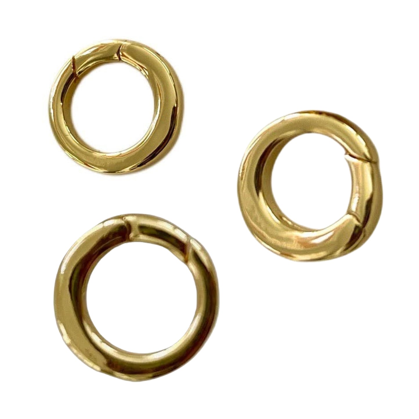 Gold-Plated Charm Holders